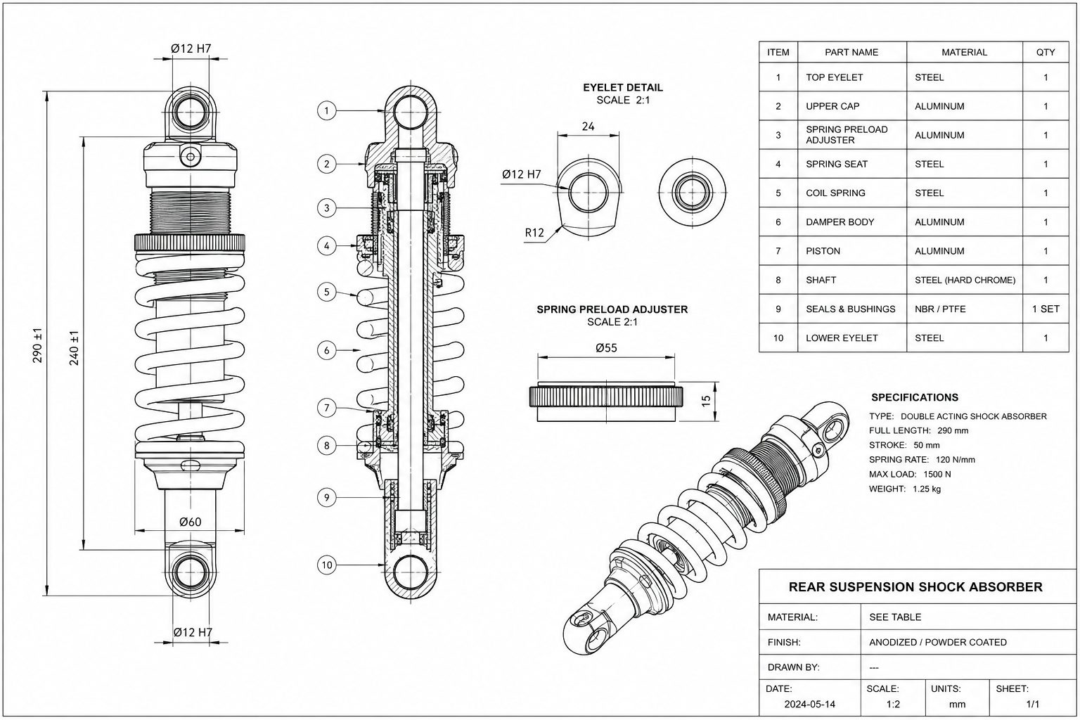 MX Performance Schematic Valut Series by KartX
